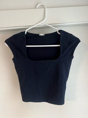 Garage Navy Top